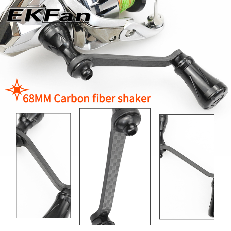 EKfan 68MM Carbon Fiber Spinni - Fly Reel ulasan dan harga