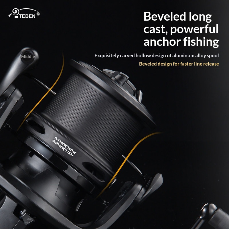 Teben Xk Spinning Fishing Reel - Surf Reel ulasan dan harga