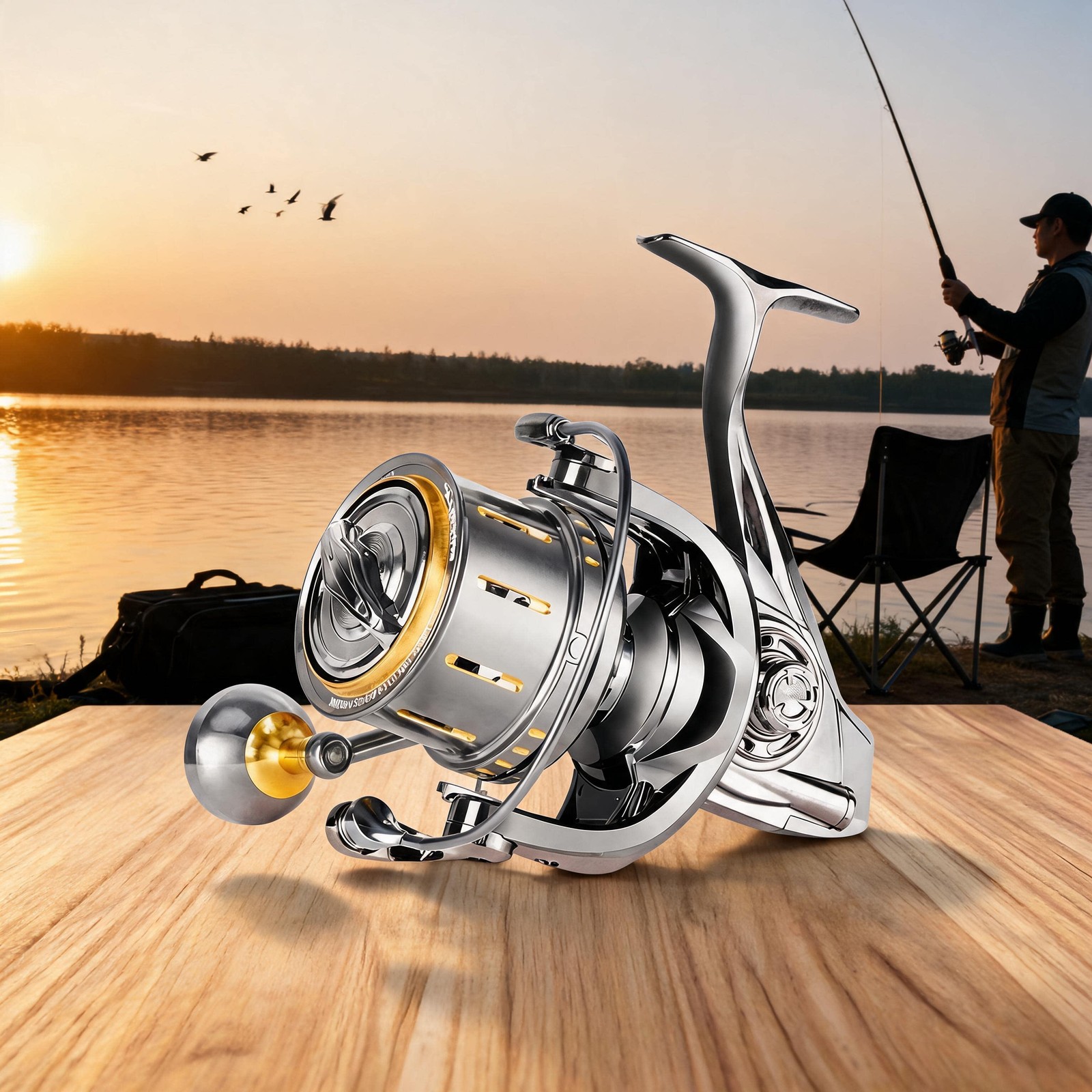Spinnings Reel 4.6:1 Ratio 25K - Reel Drag Knob ulasan dan harga