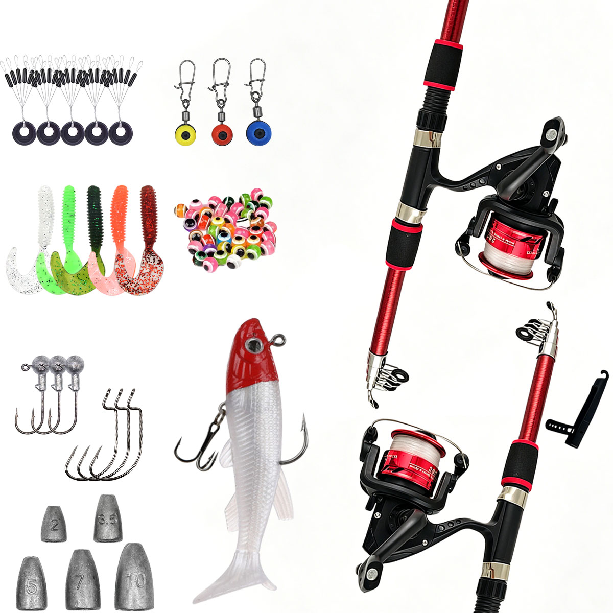 Spinning Fishing Rod and Reel  - Conventional Reel ulasan dan harga
