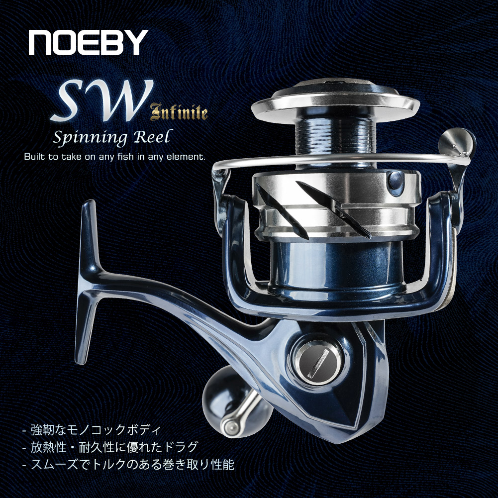 Noeby Max Drag 25kg Spinning F - Surf Reel ulasan dan harga